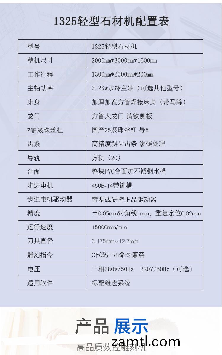 新欵(kuan)1325輕(qing)型石(shi)材鵰(diao)刻(ke)機(圖(tu)7)